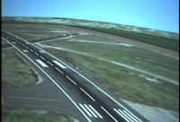 Panorama of Reagan Internation Airport